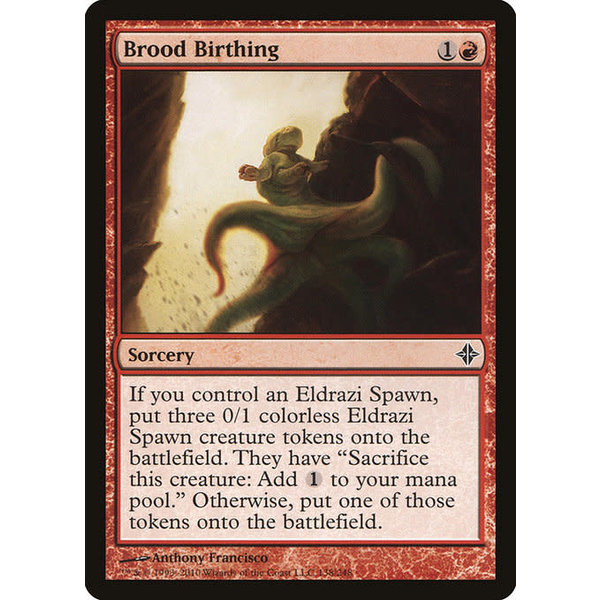 Magic: The Gathering Brood Birthing (138) Moderately Played