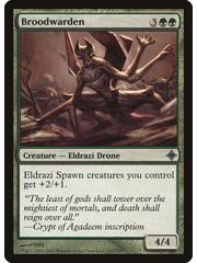 Magic: The Gathering Broodwarden (181) Moderately Played Foil