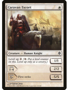 Magic: The Gathering Caravan Escort (015) Lightly Played Foil