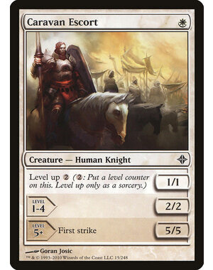 Magic: The Gathering Caravan Escort (015) Lightly Played Foil