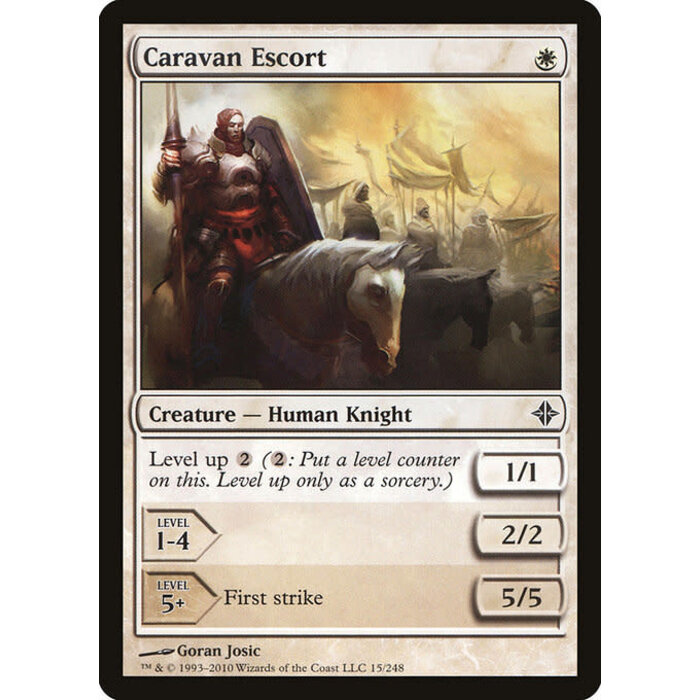 Magic: The Gathering Caravan Escort (015) Lightly Played Foil