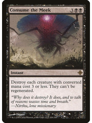 Magic: The Gathering Consume the Meek (100) Lightly Played
