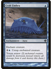 Magic: The Gathering Crab Umbra (058) Moderately Played