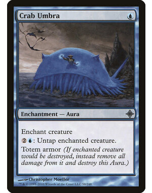 Magic: The Gathering Crab Umbra (058) Moderately Played
