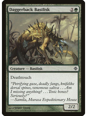 Magic: The Gathering Daggerback Basilisk (182) Moderately Played