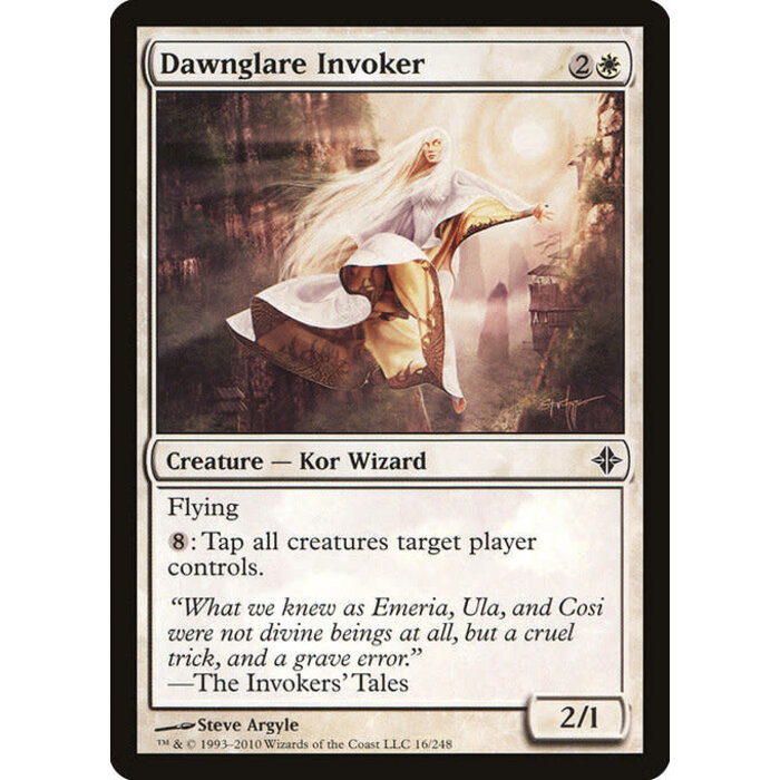 Magic: The Gathering Dawnglare Invoker (016) Lightly Played Foil