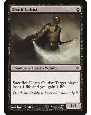 Magic: The Gathering Death Cultist (105) Moderately Played