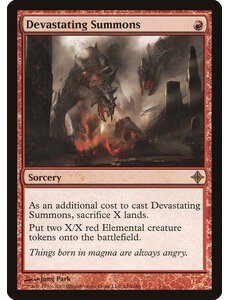 Magic: The Gathering Devastating Summons (140) Lightly Played