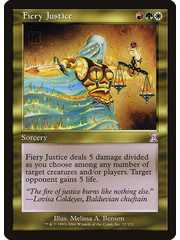Magic: The Gathering Fiery Justice (092) Lightly Played