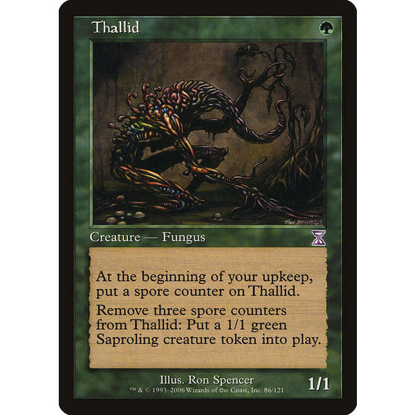 Magic: The Gathering Thallid (086) Lightly Played