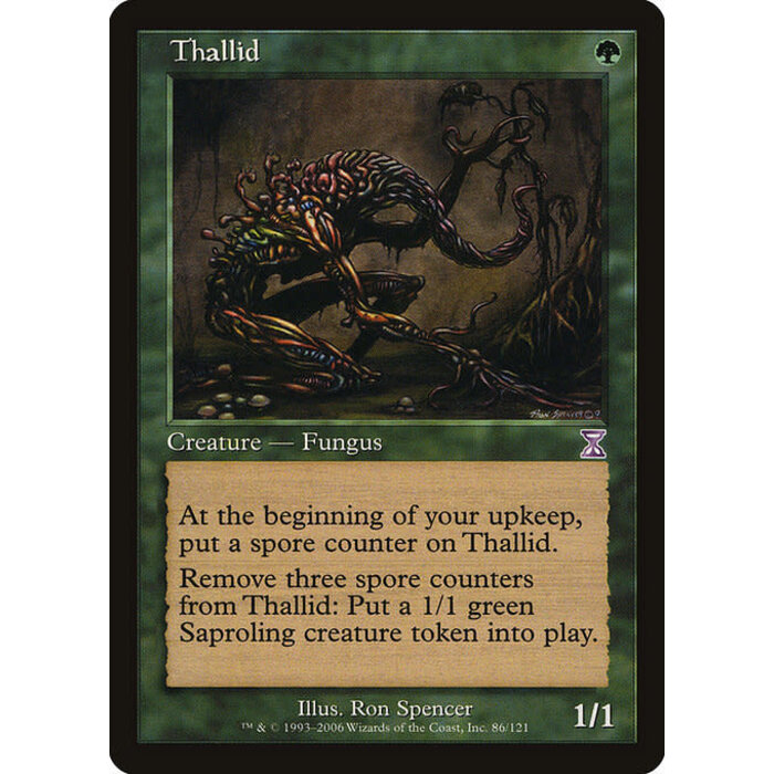 Magic: The Gathering Thallid (086) Lightly Played
