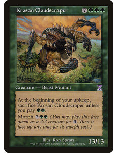 Magic: The Gathering Krosan Cloudscraper (082) Lightly Played