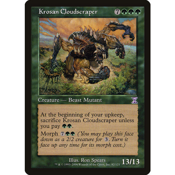 Magic: The Gathering Krosan Cloudscraper (082) Moderately Played