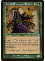 Magic: The Gathering Jolrael, Empress of Beasts (081) Lightly Played