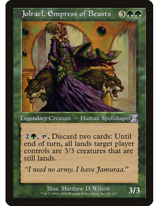 Magic: The Gathering Jolrael, Empress of Beasts (081) Lightly Played