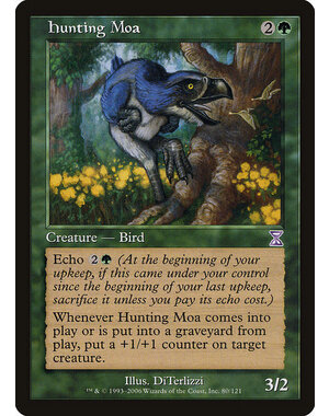 Magic: The Gathering Hunting Moa (080) Lightly Played