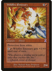 Magic: The Gathering Wildfire Emissary (072) Lightly Played