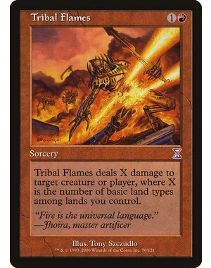 Magic: The Gathering Tribal Flames (070) Lightly Played