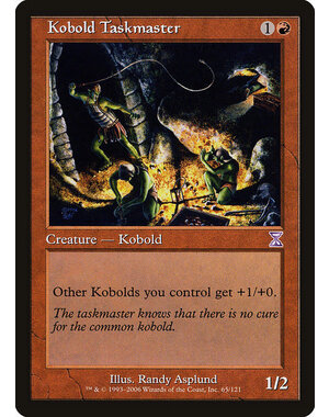 Magic: The Gathering Kobold Taskmaster (065) Lightly Played