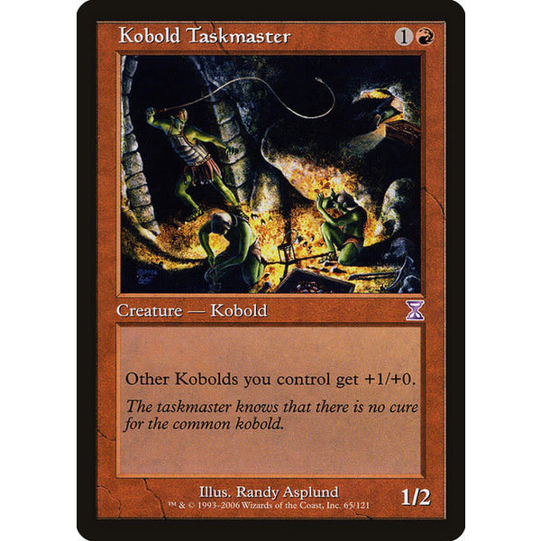 Magic: The Gathering Kobold Taskmaster (065) Lightly Played