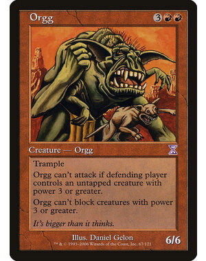 Magic: The Gathering Orgg (067) Lightly Played
