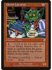 Magic: The Gathering Orcish Librarian (066) Lightly Played