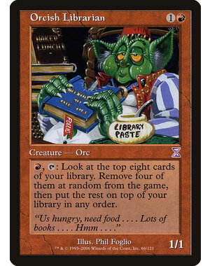 Magic: The Gathering Orcish Librarian (066) Lightly Played