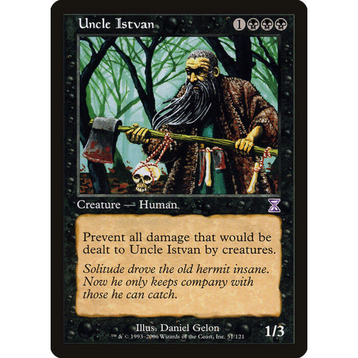 Magic: The Gathering Uncle Istvan (051) Moderately Played