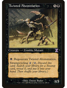 Magic: The Gathering Twisted Abomination (050) Lightly Played