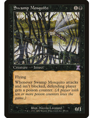 Magic: The Gathering Swamp Mosquito (049) Lightly Played