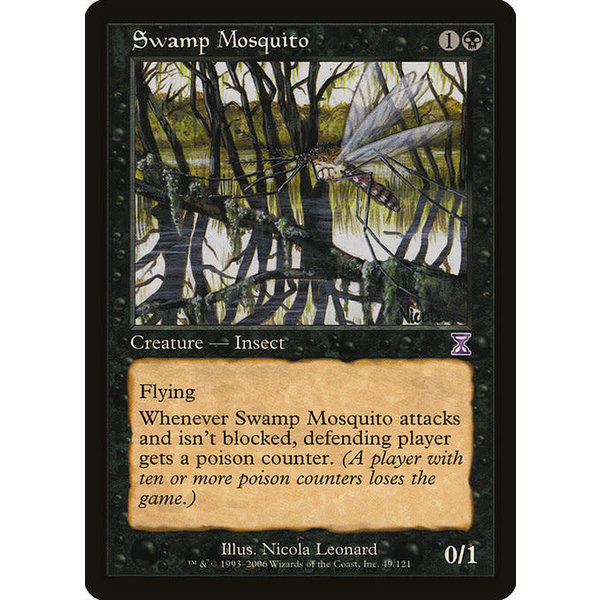 Magic: The Gathering Swamp Mosquito (049) Lightly Played