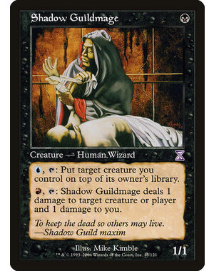Magic: The Gathering Shadow Guildmage (046) Lightly Played