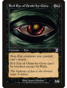 Magic: The Gathering Evil Eye of Orms-by-Gore (042) Lightly Played