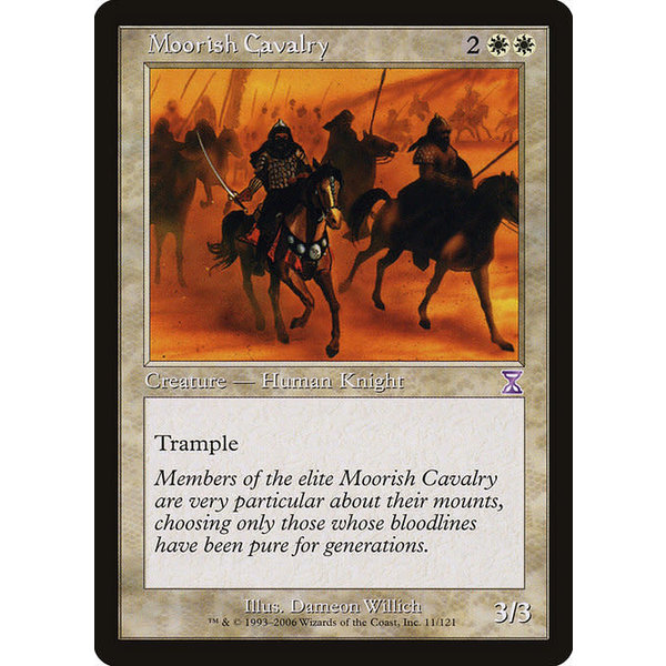 Magic: The Gathering Moorish Cavalry (011) Lightly Played