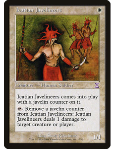 Magic: The Gathering Icatian Javelineers (010) Moderately Played