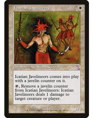 Magic: The Gathering Icatian Javelineers (010) Moderately Played