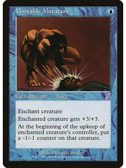Magic: The Gathering Unstable Mutation (033) Moderately Played