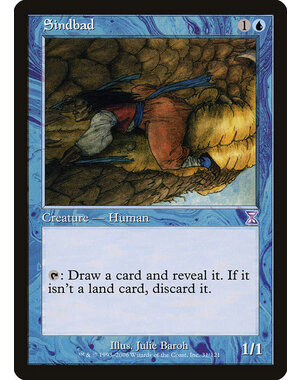 Magic: The Gathering Sindbad (031) Lightly Played