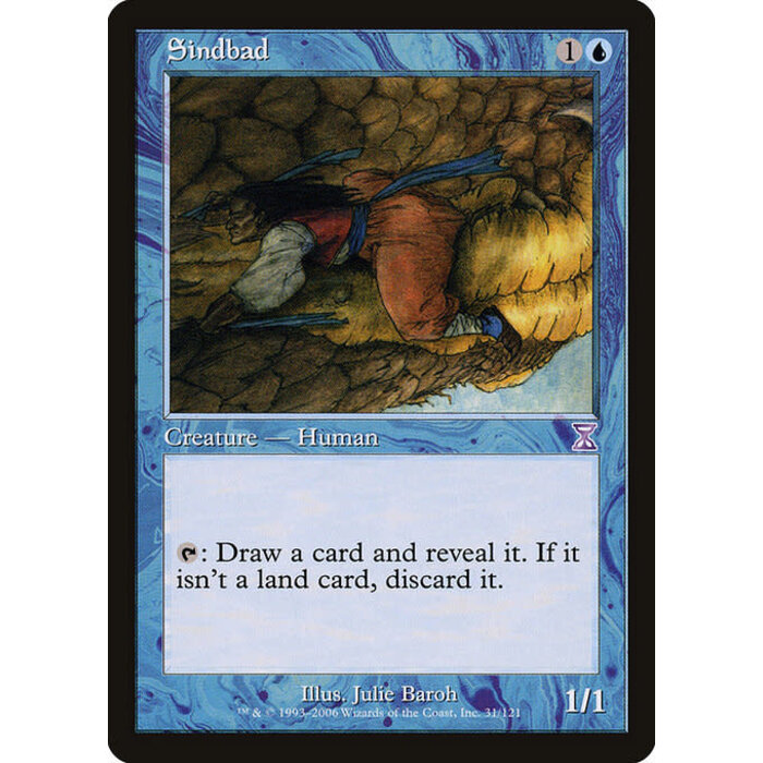 Magic: The Gathering Sindbad (031) Lightly Played