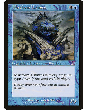 Magic: The Gathering Mistform Ultimus (026) Lightly Played