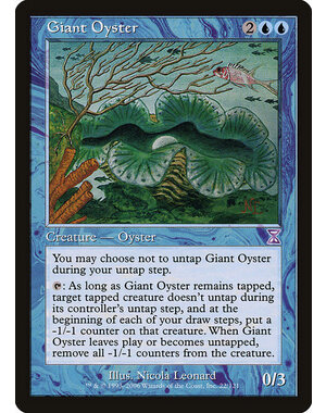 Magic: The Gathering Giant Oyster (022) Lightly Played