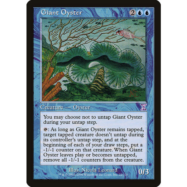 Magic: The Gathering Giant Oyster (022) Lightly Played