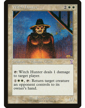 Magic: The Gathering Witch Hunter (017) Lightly Played