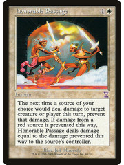Magic: The Gathering Honorable Passage (009) Lightly Played