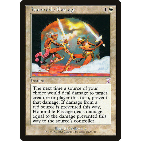 Magic: The Gathering Honorable Passage (009) Lightly Played