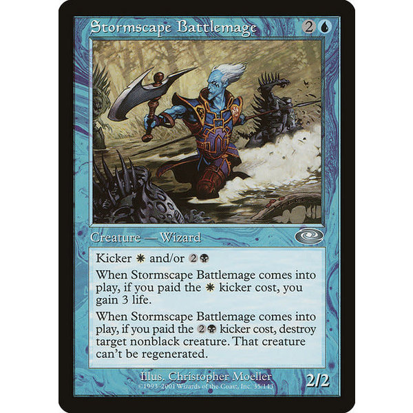 Magic: The Gathering Stormscape Battlemage (035) Lightly Played