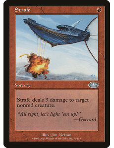 Magic: The Gathering Strafe (073) Lightly Played