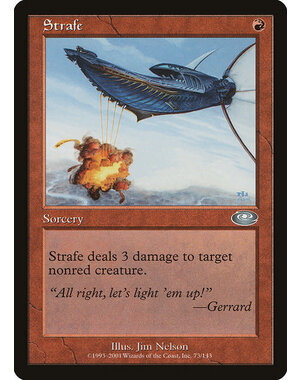 Magic: The Gathering Strafe (073) Lightly Played