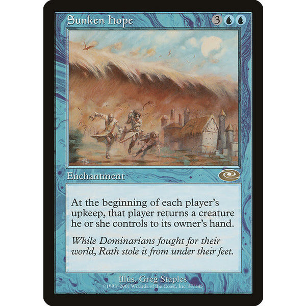 Magic: The Gathering Sunken Hope (037) Lightly Played