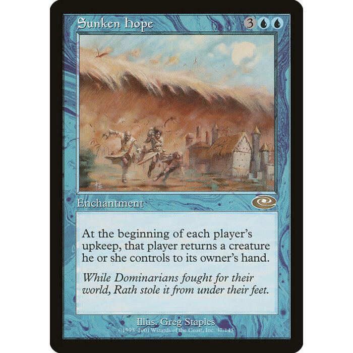 Magic: The Gathering Sunken Hope (037) Lightly Played